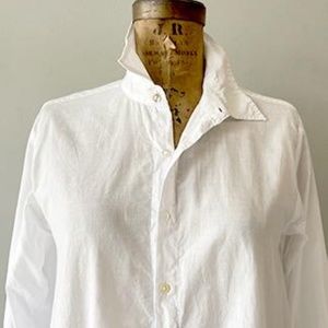 NWT Pip-Squeak Chapeau 9 Button Shirt in White